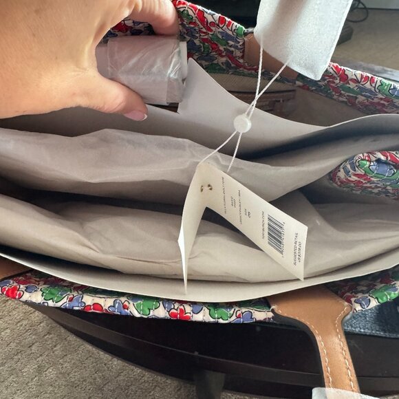 Tory Burch Ella Floral Quilt Tote Legacy Paisley NWT - Picture 4 of 8